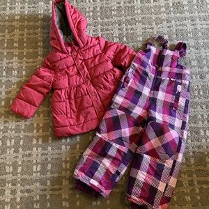 3T winter coat and snow pants